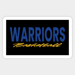 basketball warriors Sticker